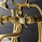 Kingston Brass KS248SB Deck Mount Clawfoot Tub Faucet with Hand Shower, Brushed Brass KS248SB - alternate 2